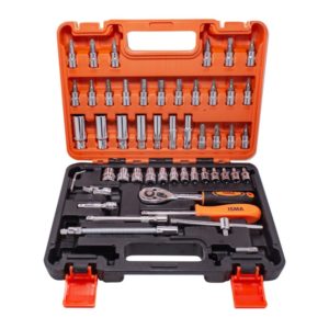 Набор инструментов 53 предмета 1/4″ ISMA 2531-5EURO