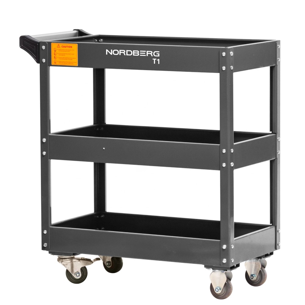 Тележка инструментальная профессиональная (серая) NORDBERG T1(G)